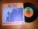 AC/DC * Rosie * 1977 Belgian 45 * Bon Scott * HEAVY METAL ACDC
