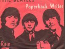 The Beatles: Paperback Writer/Rain. 1968 Rare Danish Picture sleve