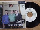 Gene Vincent 45T  avec Eddie Cochran en couverture
