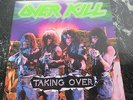 OVERKILL taking over Lp RECORD THRASH METAL 1987, Megaforce Records