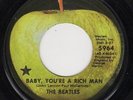 BEATLES 45 ALL YOU NEED IS LOVE RICH MAN LOS ANGELES STAR APPLE RE-ISSUE 5964