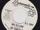 THE COMMANDS Hey It's Love 45 on Dynamic Texas northern soul M- PROMO HEAR