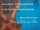 RARE ZARA NELSOVA ARTUR BALSAM BEETHOVEN DECCA LXT 5268 UK