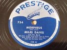MILES DAVIS on PRESTIGE 734 - Morpheus / Blue Room - Jazz Bebop 78 E