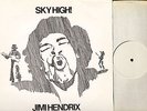 JIMI HENDRIX/JIM MORRISON/JOHNNY WINTER sky high SPJH1 private press LP PS EX/EX