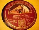 JAZZ PAUL WHITEMAN BIX BEIDERBECKE Lovable-2 HMV 5509 E/E-