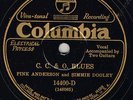 106.  Anderson & Dooley - C.C. & O. Blues/Everyday Blues - Columbia 14400-D