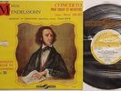 DEVY ERLIH Violin Cto MENDELSSOHN   France DUCRETET-THOMSON 10-inch MONO