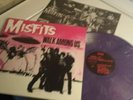MISFITS  WALK AMONG US PURPLE SPLATTER  VINYL  NEVER PLAYED   LMTD. EDIT.  NICE
