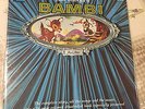 LP OST WALT DISNEY BAMBI ST 3903 ORIGINAL USA  3D COVER + BOOK