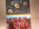 THE BEATLES RUBBER SOUL STEREO VINYL LP & SGT PEPPER'S STEREO VINYL LP