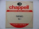CHAPPELL Record music library CIS 5025 fanfares Vol 1
