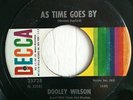Rare ? 1967 DECCA 25728 45 Not 78 CASABLANCA Dooley Wilson AS TIME GOES BY Jazz