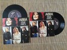 ABBA -  HEAD OVER HEELS , 2 X UK ISSUES.  TOP & SIDE SLEEVE, GLOSS /MATT SLEEVE.