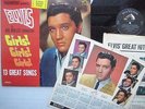 ELVIS PRESLEY Girls Girls Girls ORIGINAL mono RCA LPM 2621 WITH CALENDAR Mg