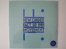 New Order: Movement  LP CLEAR Vinyl