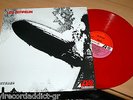 LED ZEPPELIN 'I' 1 ONE SAME S/T RE-ISSUE LP RED COLORED WAX RARE EX+/NM- PLANT