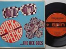 BEE GEES Spicks Specks OZ 60s SPIN Pic Unique EP 45 AUSTRALIA Barry Gibb N/MINT