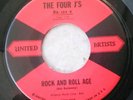 1958 THE FOUR J'S 125X Rock And Roll Age,Be Nice Don't Fight  NM