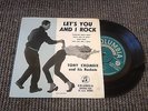 EP TONY CROMBIE AND HIS ROCKETS LET'S YOU AND I ROCK COLUMBIA UK PS
