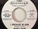 Marty Balin 1962 I Specialize In Love Challenge 9156 WLP Rare Early Solo EX