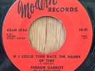 VERNON GARRETT northern soul 45 If I Could Turn Back The Hands Of Time   Modern