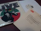 AC/DC LIVE FROM THE ATLANTIC STUDIOS WHITE LABEL PROMO LP W/ LETTER ORIG PRESS
