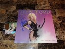 Lita Ford Rare Hand Signed OOP Vinyl LP Record Out For Blood 1983 The Runaways