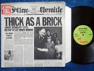 Jethro Tull, Thick As A Brick, Orig UK Chrysalis i G/fld LP, VG+/EX, 1st Press