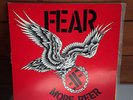 FEAR More Beer LP 1985 original US press Restless 72039 with insert