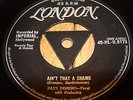 FATS DOMINO - AINT THAT A SHAME / LA LA - UK - TRI - VERY GOOD++