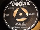 PEANUTS WILSON  - CAST IRON ARM - UK - TRI ROCKABILLY CLASSIC -EXCELLENT 