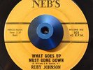 NORTHERN SOUL 45 - RUBY JOHNSON WHAT GOES UP MUST COME DOWN Rare Listen