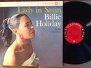 Billie Holiday, Lady In Satin Record LP, 1958 Original Columbia 6-eye DG