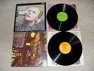 Two David Bowie LPs 'Ziggy Stardust' and 'Hunky Dory'