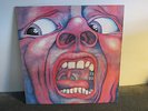 KING CRIMSON IN THE COURT OF THE CRIMSON KING PINK RIM ISLAND LABELS 1969 VG++ H