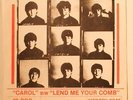 THE BEATLES / JOHNNY & THE MOONDOGS Carol 45 Vinyl 1980 RARE VG++ HEAR B-192