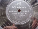 ELVIS PRESLEY 78 RPM ANYWAY YOU WANT ME / LOVE ME TENDER BRAZIL RCA 82-1218