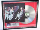 Black Sabbath, Heaven And Hell, mit Cover, Platin Record Schallplatte Award gold