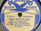 SONNY BOY WILLIAMSON BLUEBIRD 7098 BLUES 78 RPM RECORD E