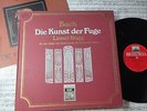 BACH ART OF THE FUGUE, LIONEL ROGG ORGAN GENEVE, HMV 1ED STEREO 2LP DELUXE MINT