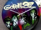 New Cut Gorillaz  Clock design. Handmade stencil work on vinyls.