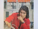 autographe mike brant sur 45t rien qu'une larme