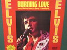 Elvis Presley Burning Love LP Starburst Cover W/ Photo NM