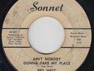 Rockabilly R&B 45 - Red West - Ain't Nobody Gonna Take My Place - Sonnet - mp3