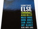 CANNONBALL ADDERLEY SOMETHIN’ ELSE RARE US ORIG’58 BLUE NOTE W63 ST RVG DG EAR