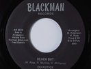 Crossover Soul 45 QUIXOTICS Reach Out BLACKMAN VG++ HEAR