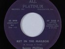 Crossover Soul 45 SUSAN PHILLIPS Key In The Mailbox ALL PLATINUM HEAR
