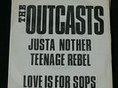 The Outcasts - Justa Nother Teenage Rebel GOT3 Good Vibrations  PUNK