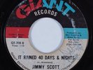 Northern Soul 45 JIMMY SCOTT It Rained 40 Days & Nights GIANT HEAR